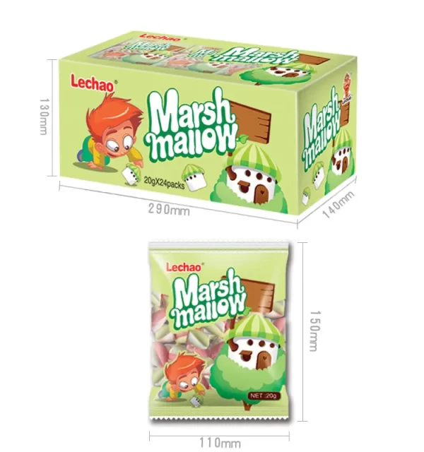 LeChao Marshmallows Bulk Buy, Wholesale Marshmallow Twists-6