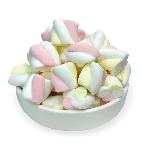 LeChao Wholesale Marshmallow Twists, Colorful Marshmallows-2