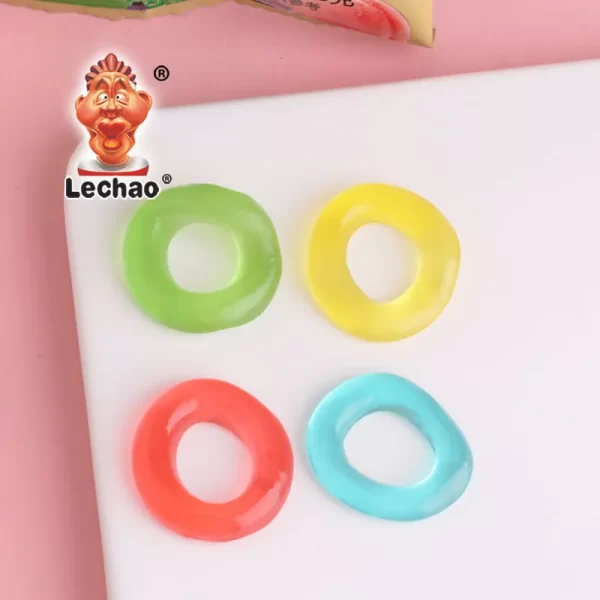 Mix Fruit Gummy Rings Bulk, Factory Wholesale Gummy Candies-5