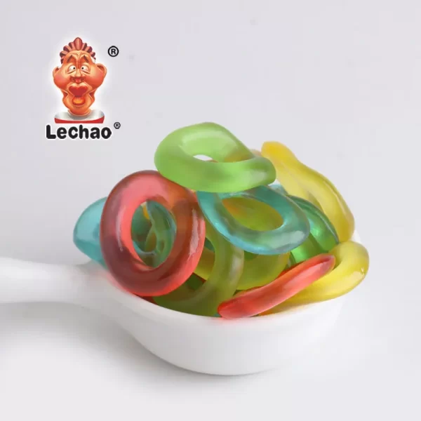 Mix Fruit Gummy Rings Bulk, Factory Wholesale Gummy Candies-6
