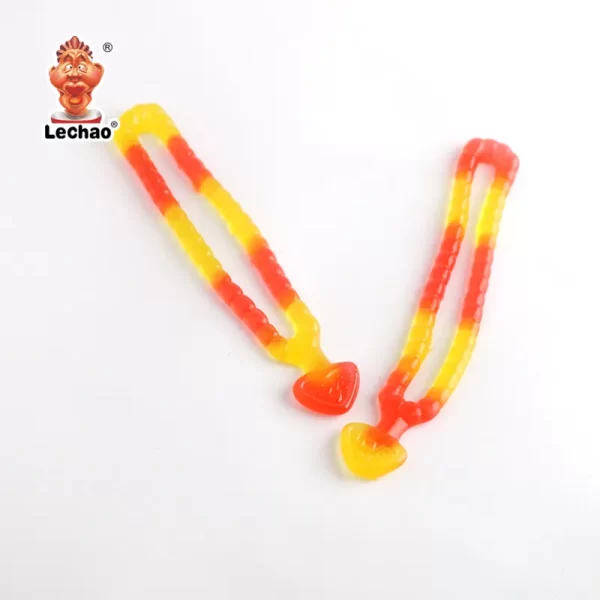 Necklace Shape Bulk Gummies, LeChao Wholesale Chewy Candy-3