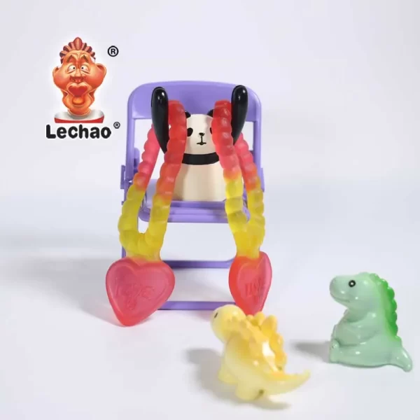 Necklace Shape Bulk Gummies, LeChao Wholesale Chewy Candy-4