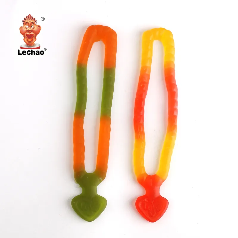 Necklace Shape Bulk Gummies, LeChao Wholesale Chewy Candy-5