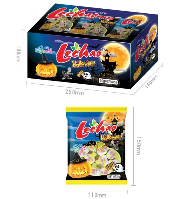 Pumpkin Marshmallow Sweets Bulk, Wholesale Halloween Candy-5