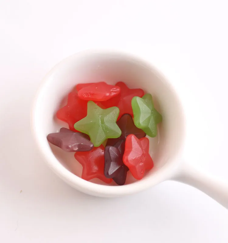 Star Shape Bulk Fruit Gummies, Soft Chewy Candies Wholesale-1
