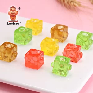 LeChao Bulk Bags of Gummy Candy, 4D Gummy Blocks Wholesale-2
