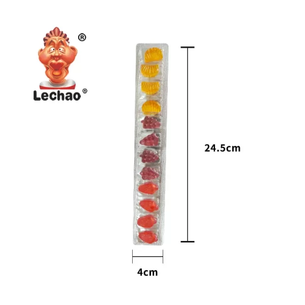 LeChao Bulk Fruit Gummy Candy, Assorted Gummy Wholesale-2