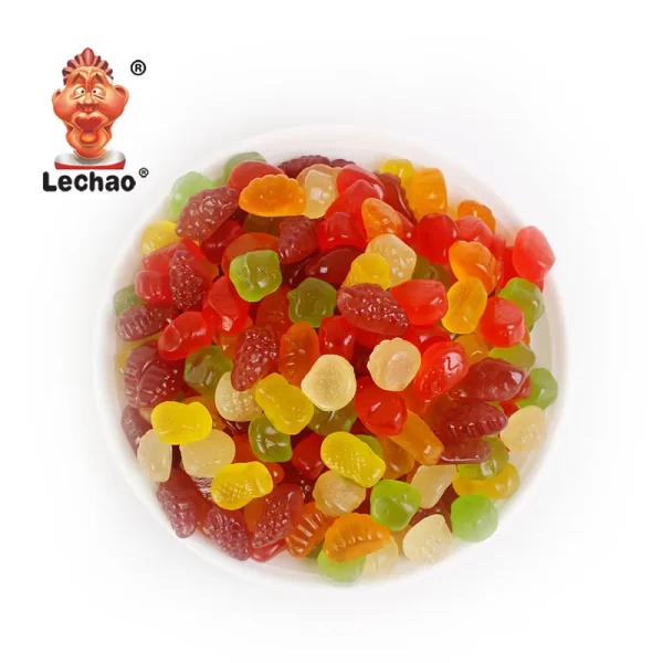 LeChao Bulk Fruit Gummy Candy, Assorted Gummy Wholesale-3