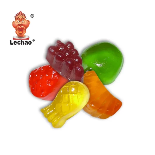 LeChao Bulk Fruit Gummy Candy, Assorted Gummy Wholesale-4