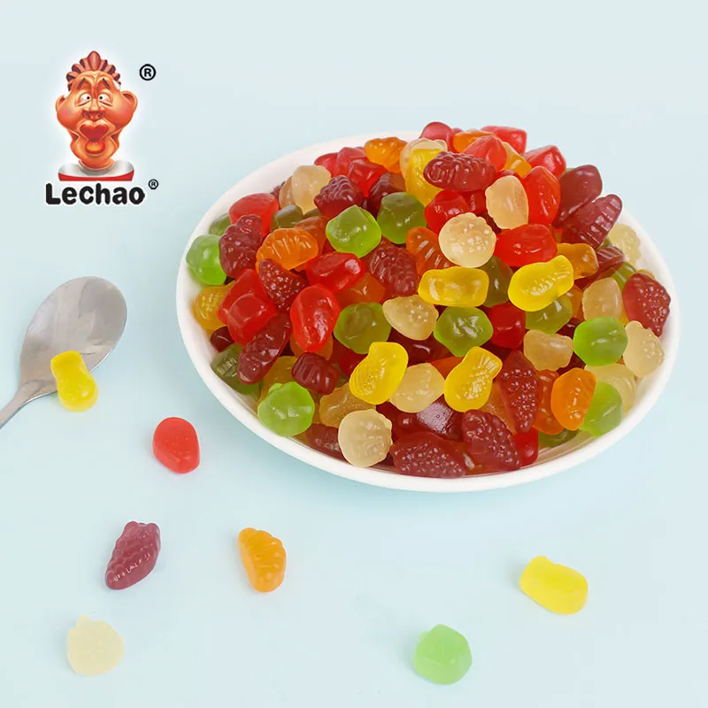 LeChao Bulk Fruit Gummy Candy, Assorted Gummy Wholesale-5
