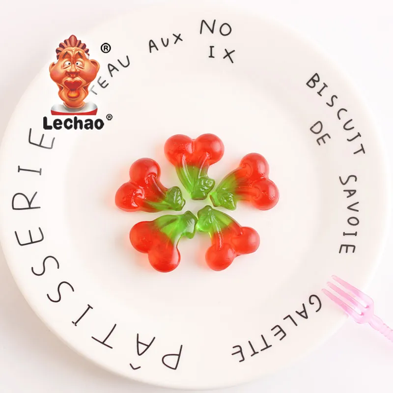 LeChao Bulk Gummy Cherries, Fruit Gummy Candy Wholesale-1