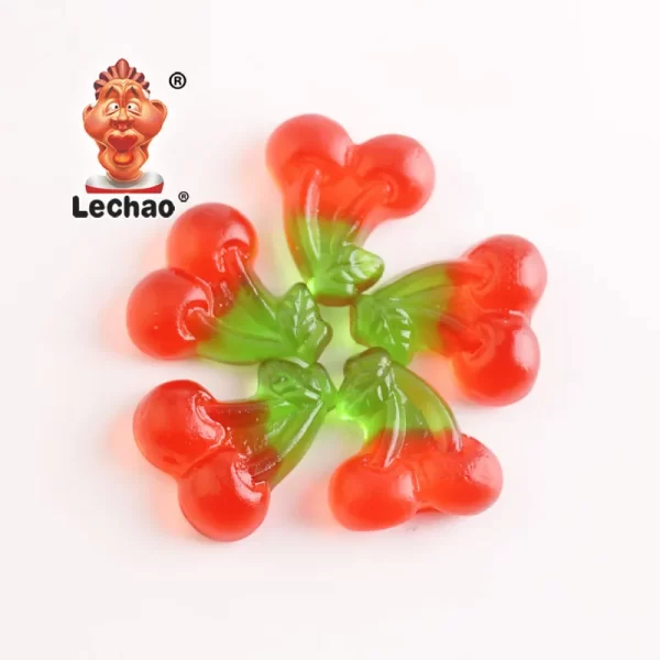 LeChao Bulk Gummy Cherries, Fruit Gummy Candy Wholesale-2