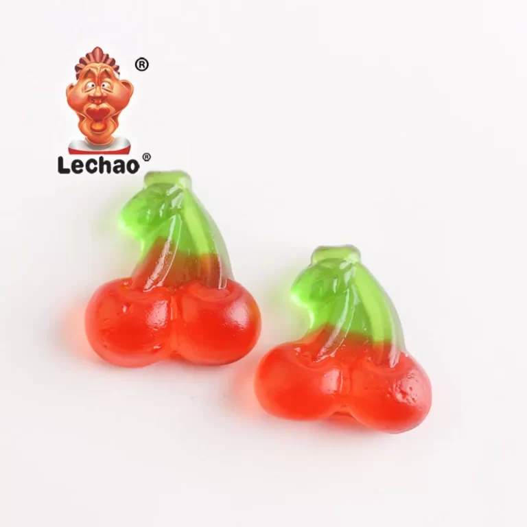 LeChao Bulk Gummi-Kirschen, Obst Gummibonbons Großhandel-3
