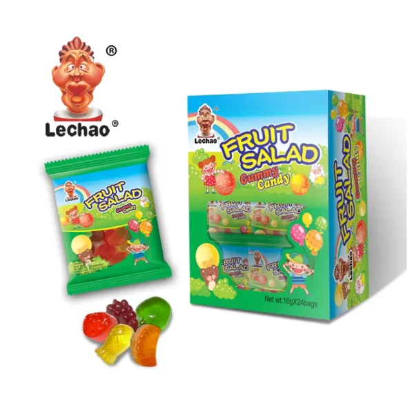 LeChao Bulk Gummy Sweets, Mix Fruit Gummy Candy Wholesale-3