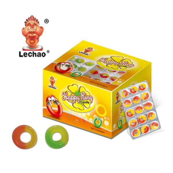 LeChao Bulk Jelly Rings, Wholesale Gummy Ring Candies-5