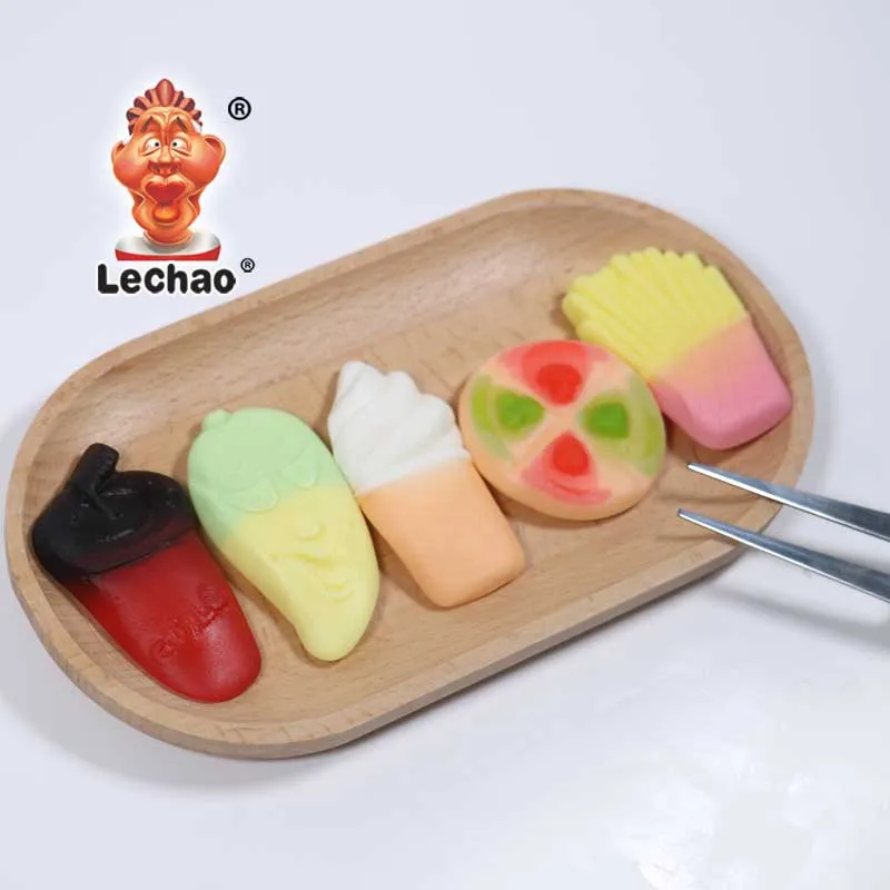 LeChao Bulk Jelly Sweets, Fast Food Gummy Candies Wholesale-2