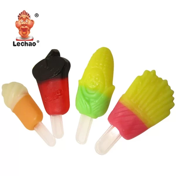 LeChao Bulk Jelly Sweets, Fast Food Gummy Candies Wholesale-3