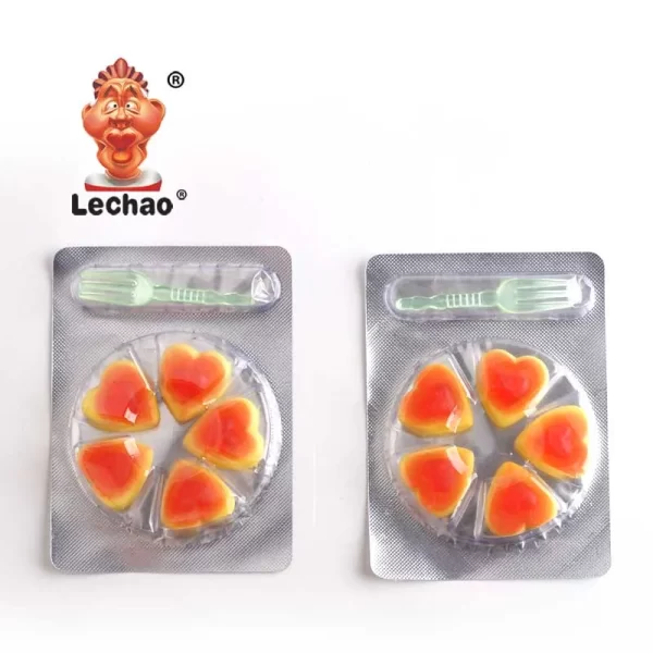LeChao Gummy Hearts Bulk, Chewy Gummy Candies Wholesale-4