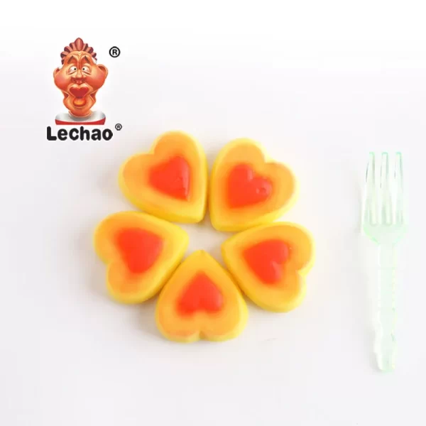 LeChao Gummy Hearts Bulk, Chewy Gummy Candies Wholesale-5