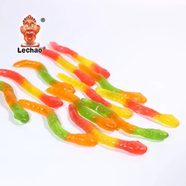LeChao Gummy Snakes Wholesale, Chewy Soft Candies In Bulk-1