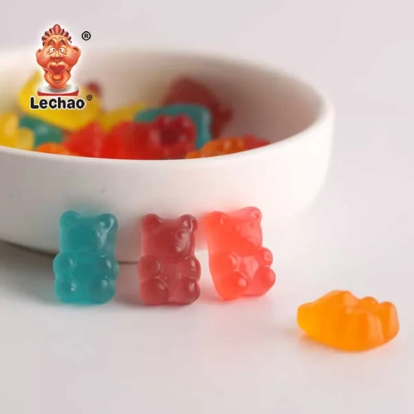 LeChao Wholesale Gummy Bears, Bouncy Gummy Candy Bulk-3