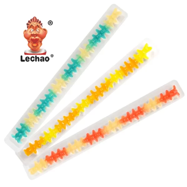 Springy Jelly Sweets Wholesale, LeChao Gummy Centipedes Bulk-5