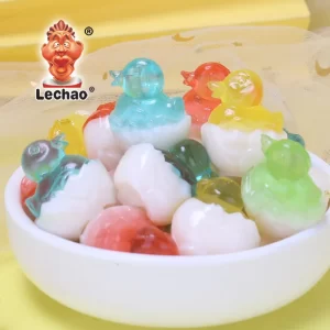 3D Hatch Ducks Gummy Candy Wholesale, 50% Juice Added-4