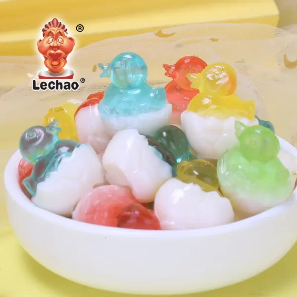 3D Hatch Ducks Gummy Candy Wholesale, 50% Juice Added-4