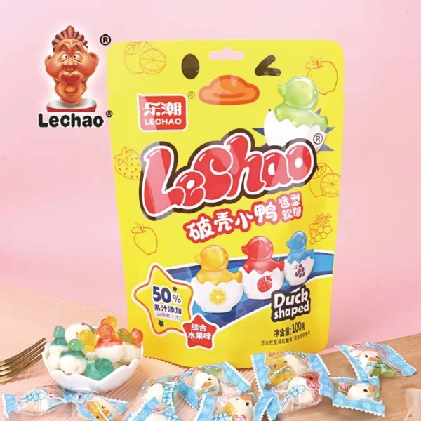3D Hatch Ducks Gummy Candy Wholesale, 50% Juice Added-6