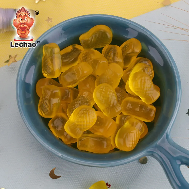 Chewy Pineapple Gummies Bulk, LeChao Wholesale Soft Candy-1