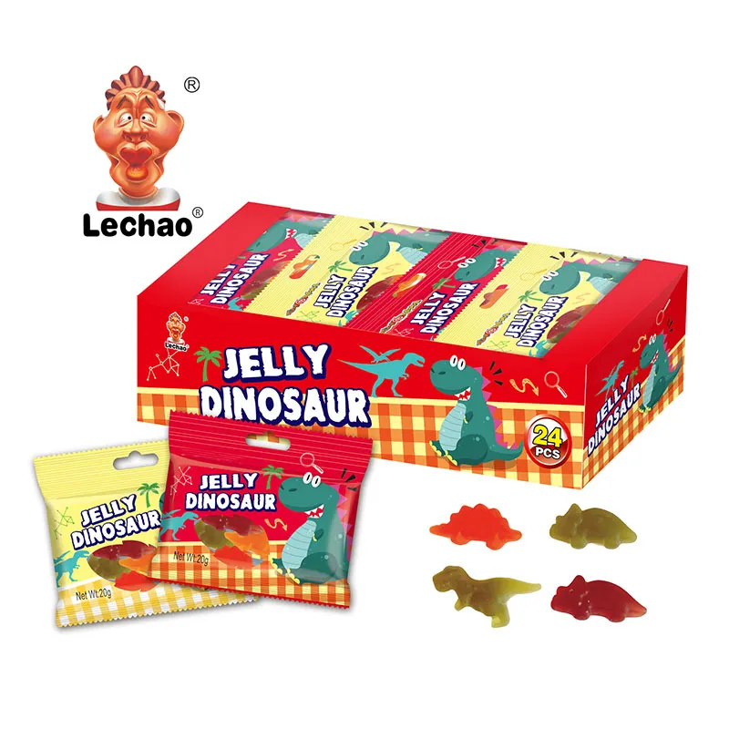 Colorful Dinosaur Gummies Bulk, LeChao Soft Candy Wholesale-2