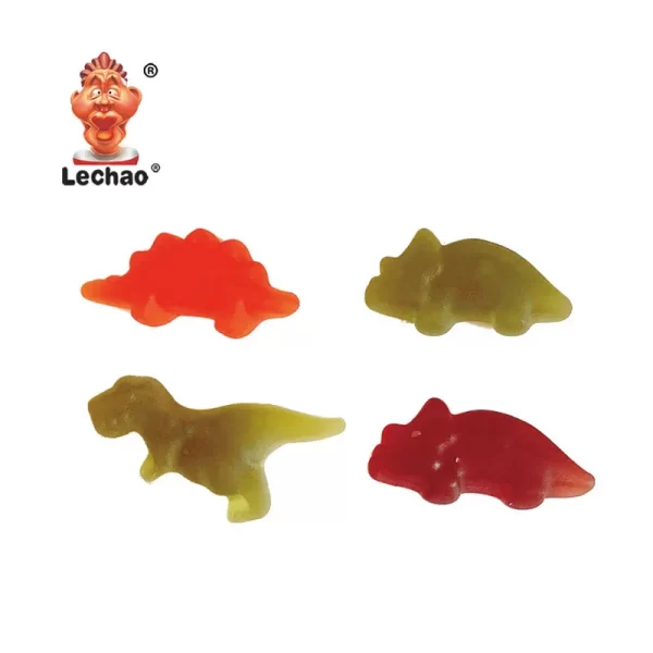 Colorful Dinosaur Gummies Bulk, LeChao Soft Candy Wholesale-7