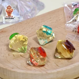 Diamond Gummies Wholesale, Chewy 3D Gummy Candy In Bulk-2