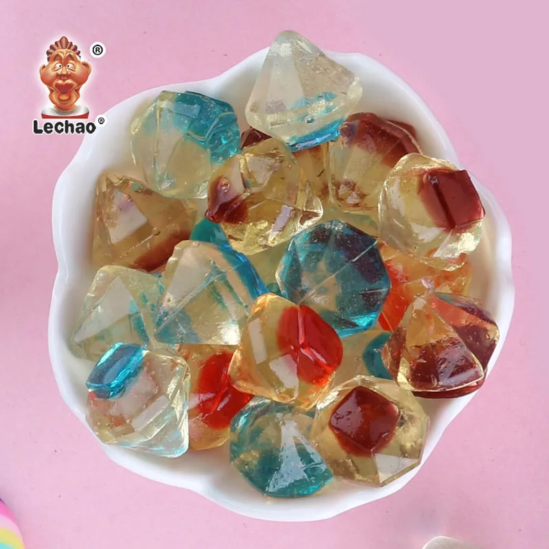 Diamond Gummies Wholesale, Chewy 3D Gummy Candy In Bulk-5