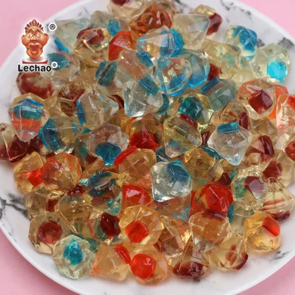 Diamond Gummies Wholesale, Chewy 3D Gummy Candy In Bulk-6