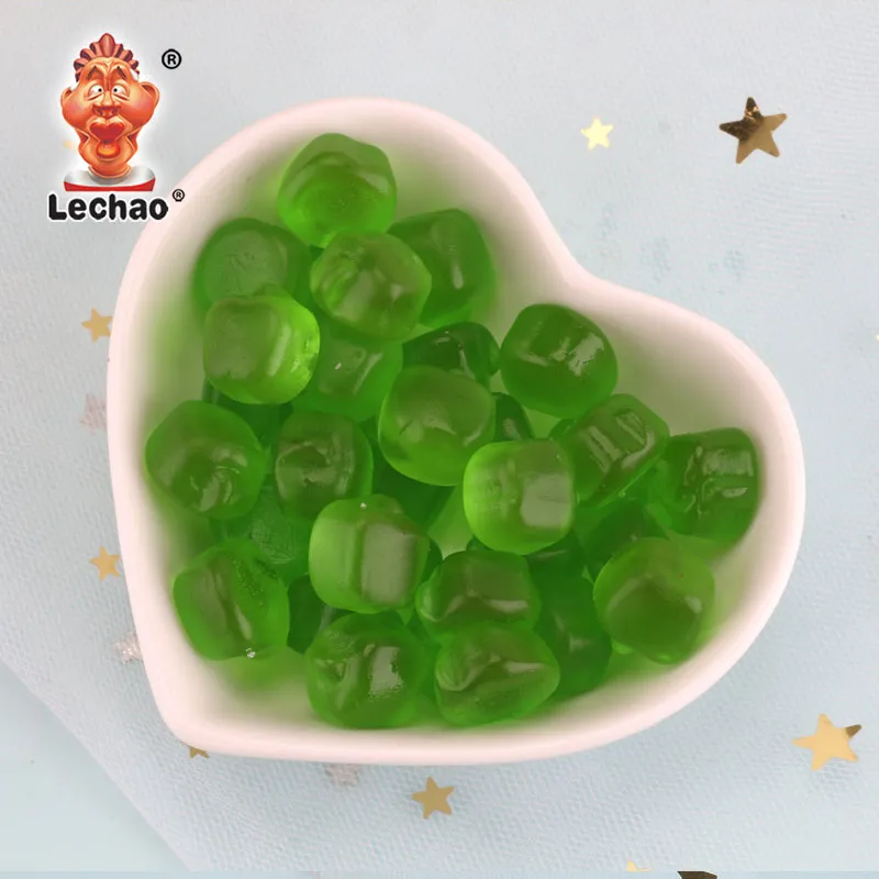 Green Apple Gummies Wholesale, Factory Supply Jelly Candy-1
