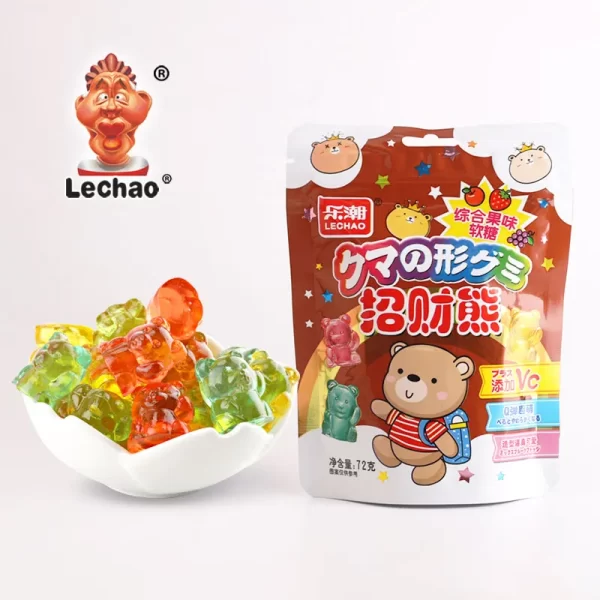 LeChao 3D Gummy Bears Wholesale, Fruity Gummy Candies Bulk-1