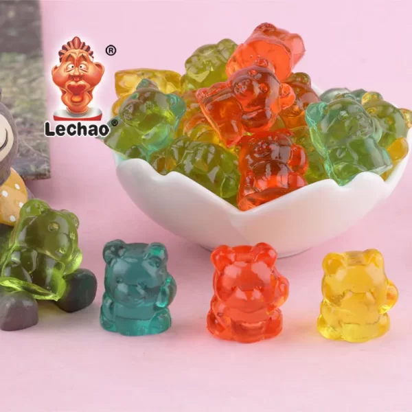 LeChao 3D Gummy Bears Wholesale, Fruity Gummy Candies Bulk-2