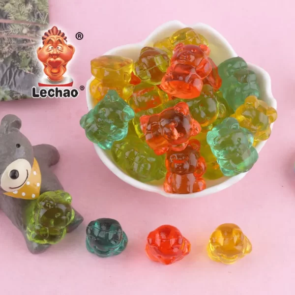 LeChao 3D Gummy Bears Wholesale, Fruity Gummy Candies Bulk-3