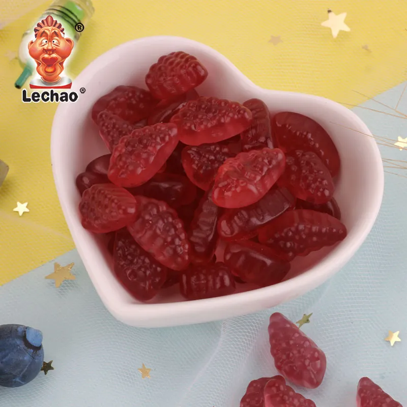 LeChao Bulk Grape Gummy Candy, Fruity Chewy Candy Wholesale-2