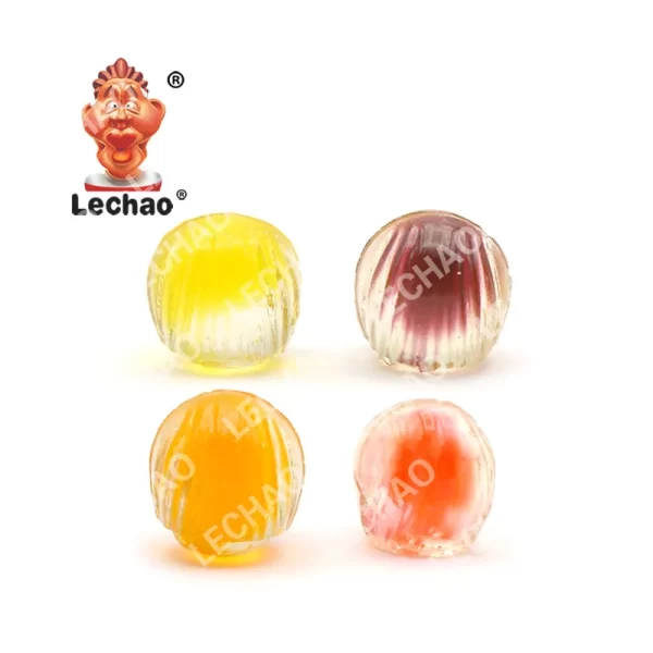 LeChao Bulk Jam Filled Candy, Fruity Gummy Candy Wholesale-1