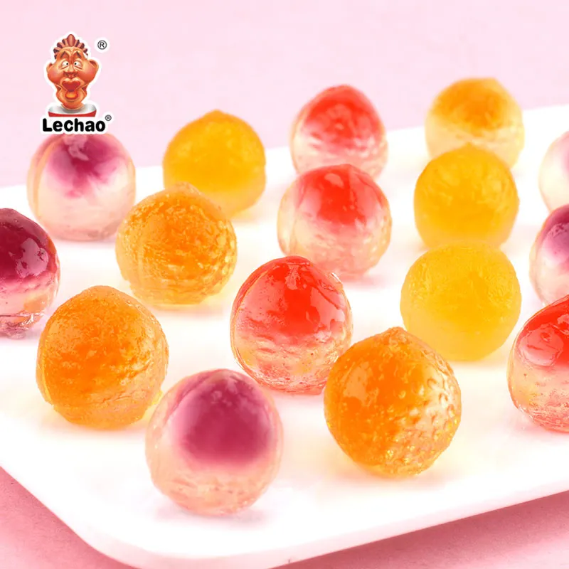 LeChao Bulk Jam Filled Candy, Fruity Gummy Candy Wholesale-2