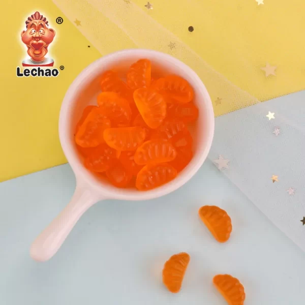 LeChao Orange Slice Gummies Bulk, Jelly Candy Wholesale-1