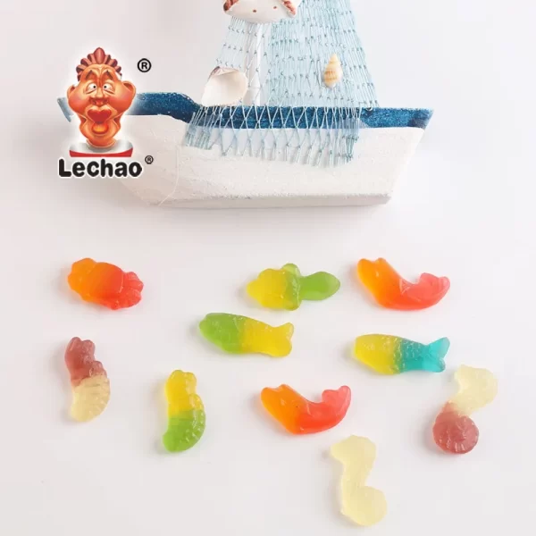 LeChao Sea Animal Gummy Mix Bulk, Support Custom Package-2
