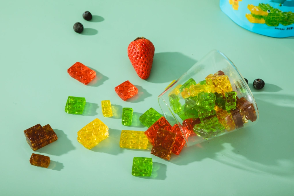 Most Popular Gummy Candy, 4D Blocks Gummy-1