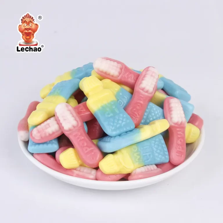 Bulk Buy Jelly Sweets, LeChao Toothbrush Set Gummy Candy-4