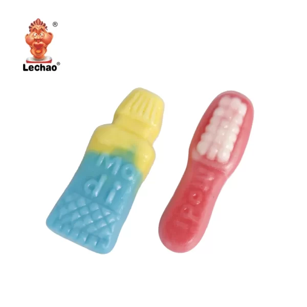 Bulk Buy Jelly Sweets, LeChao Toothbrush Set Gummy Candy-5