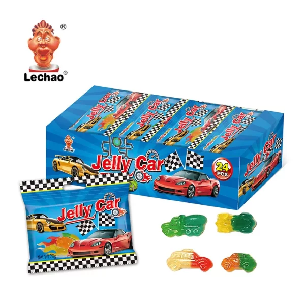 Custom Shaped Gummy Candy Wholesale, Car Shape Soft Candy-1
