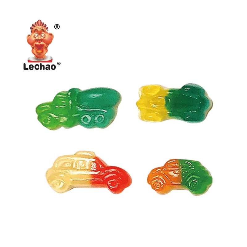 Custom Shaped Gummy Candy Wholesale, Car Shape Soft Candy-2