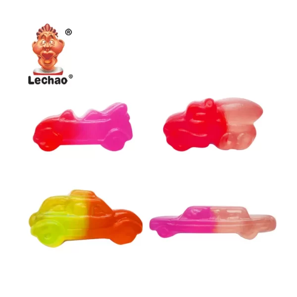 Custom Shaped Gummy Candy Wholesale, Car Shape Soft Candy-4